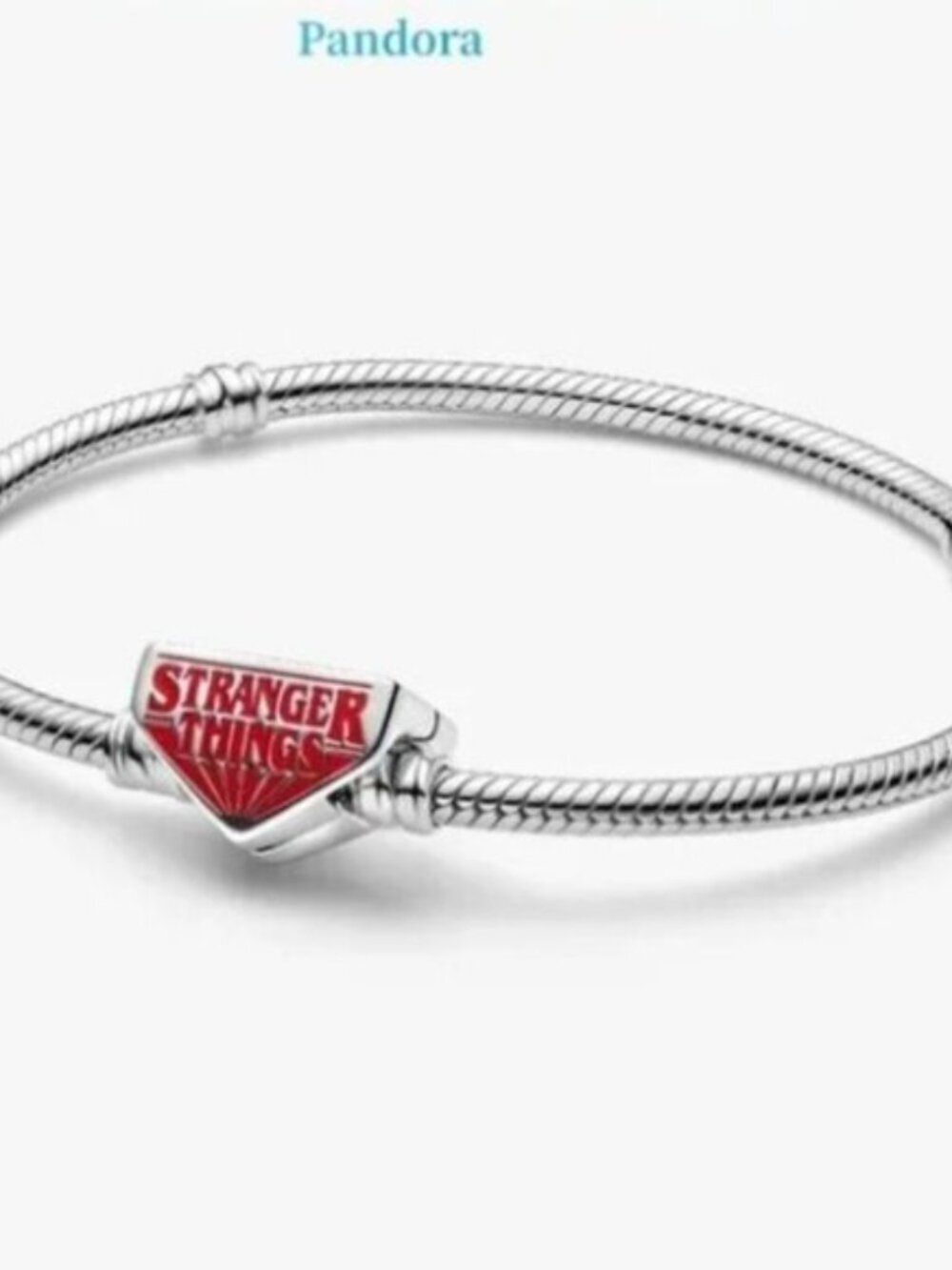 Pandora Stranger Things Clasp Snake Chain Bracelet